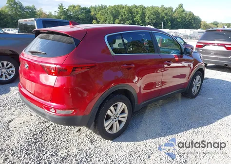 2017 Kia Sportage Lx из США, поврежденный, VIN KNDPMCAC3H7160051